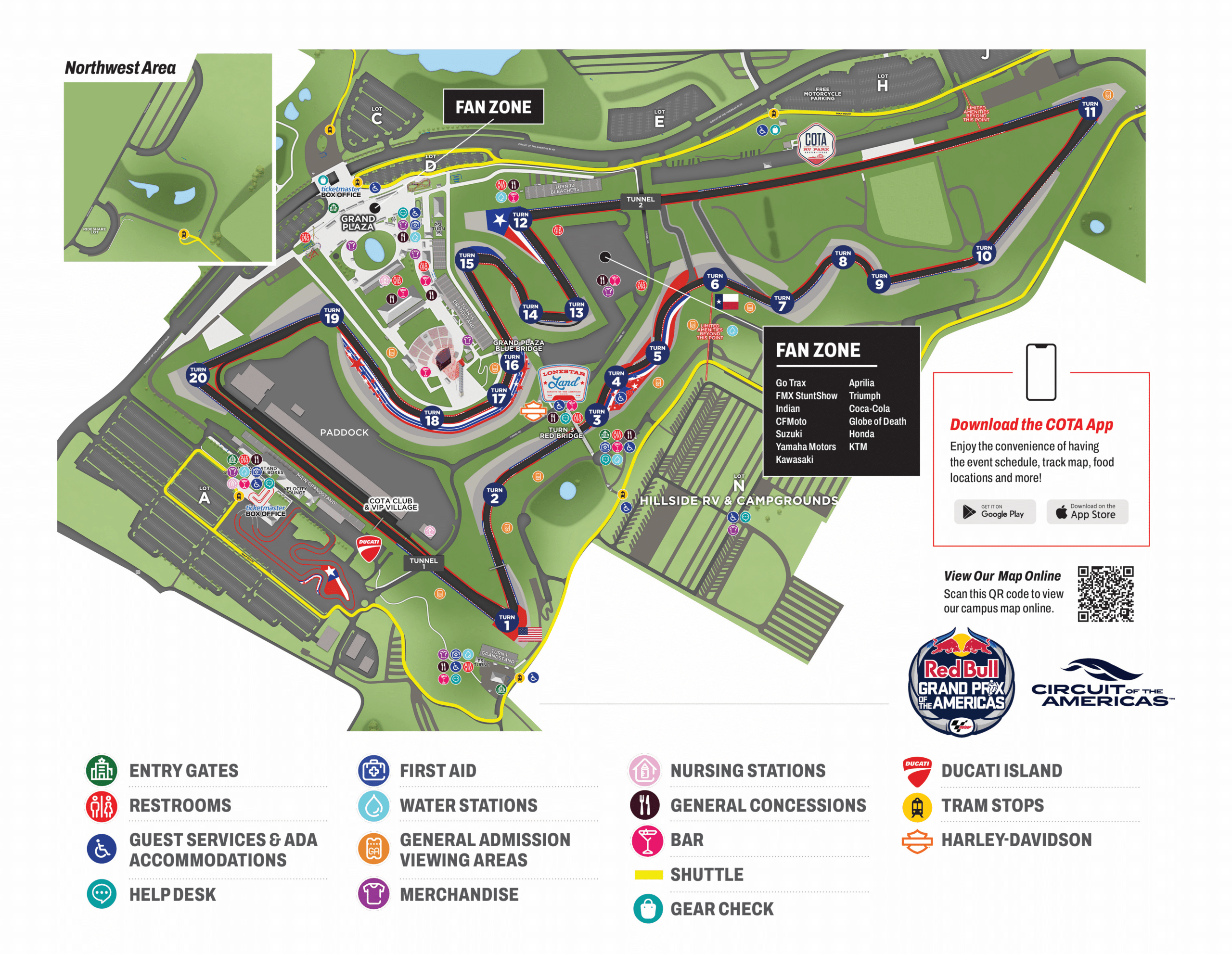 Motogp Map - Home Of The World Championships 