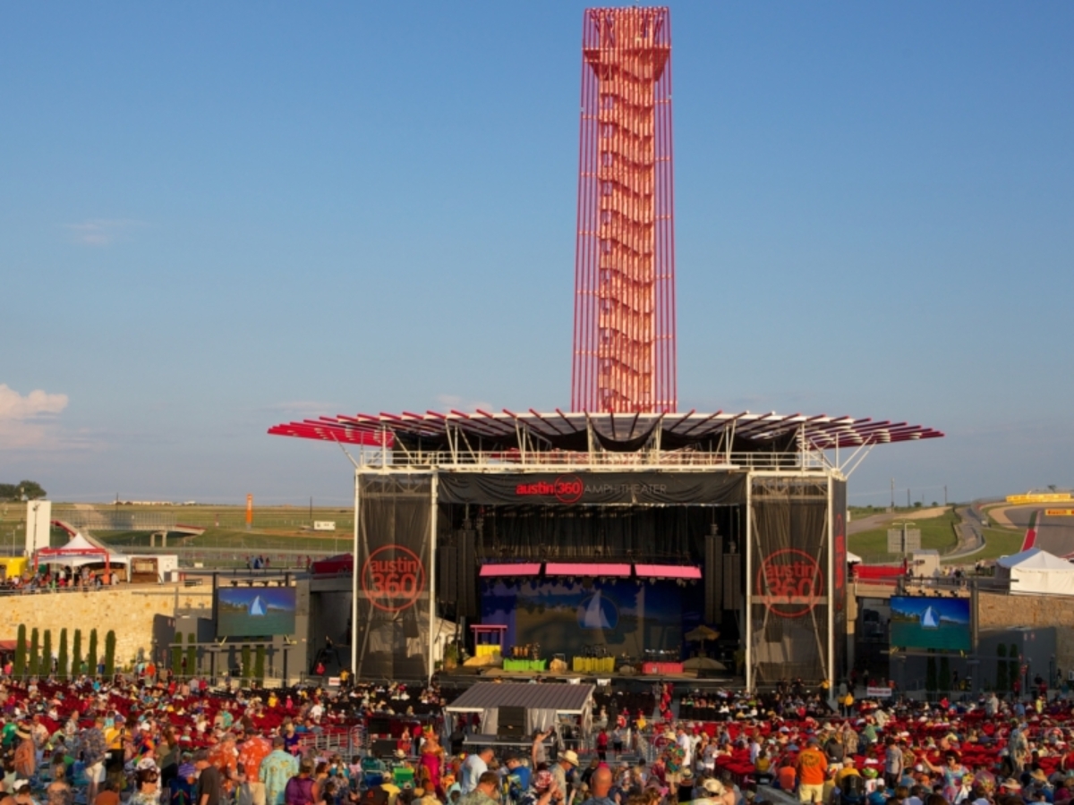 Usa Today Lists Austin 360 Amphitheater Among 10 Best In U S Home Of The World Championships Circuit Americas