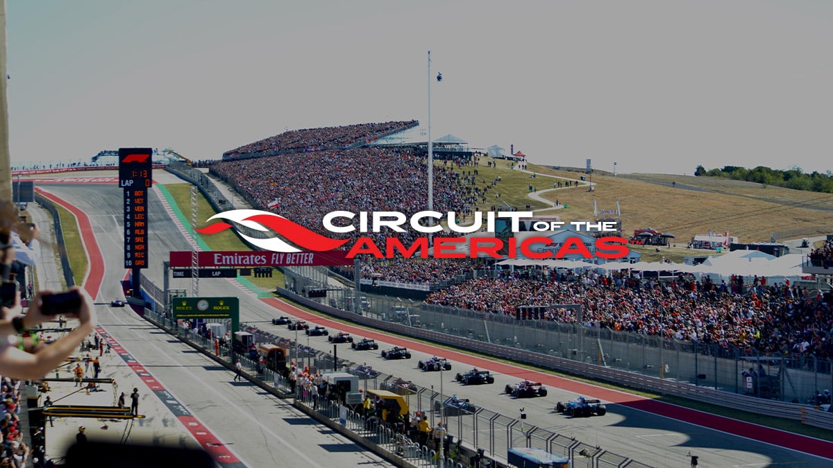 🇺🇸 La bandiera degli Stati Uniti sventola sul circuito di Austin🎥  @cota_official