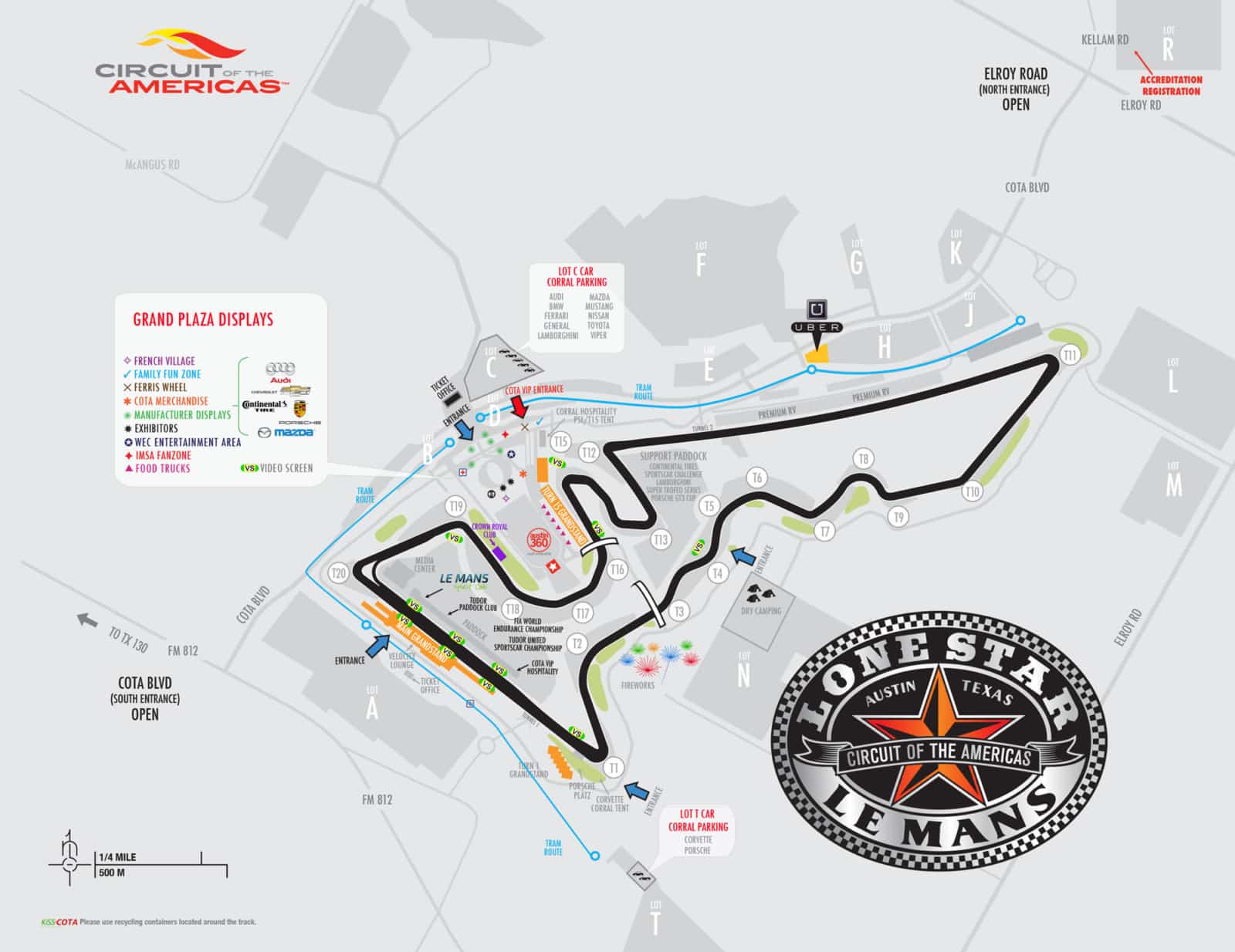 Event Information For Lone Star Le Mans Race Schedule, Entertainment