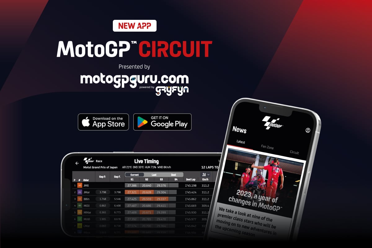Get Live Timing Updates This Season with the Official MotoGP Circuit App