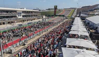 Private Hospitality Main Grandstand Lodge - COTA View
