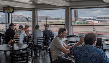 Private Hospitality With Closed Windows - Turn 13 COTA Racing Track